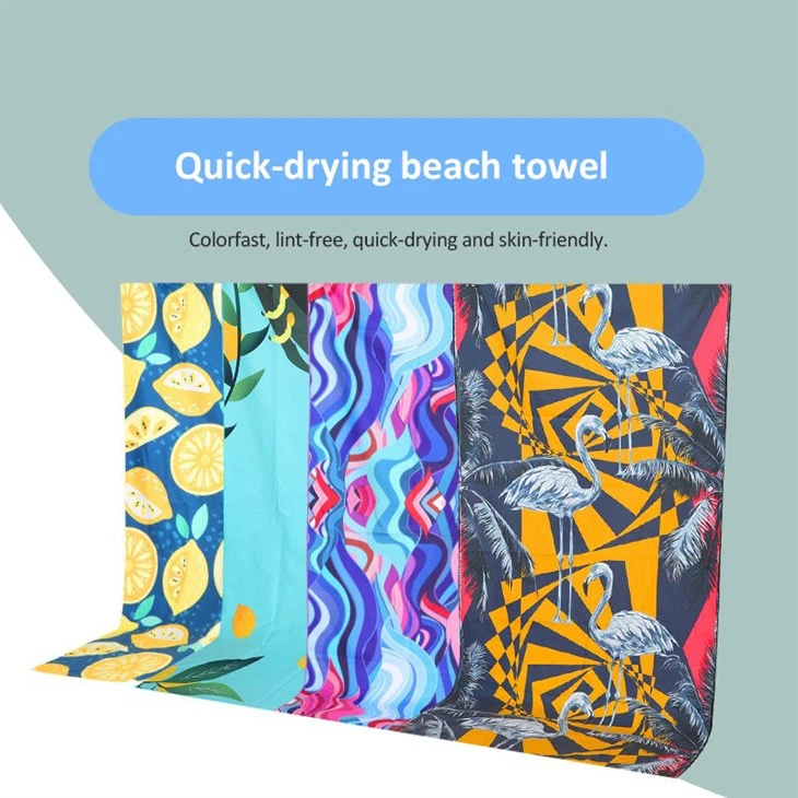 Quick Dry Microfiber Beach Towel Factory
