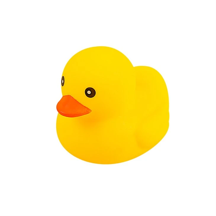 Squeaky Yellow Duck Bath Toy Cute Rubber Duck Squeeze Sound Toy For Kids Bathroom Play Street Stall Wholesale high quality